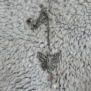 Pandora love takes flight necklace